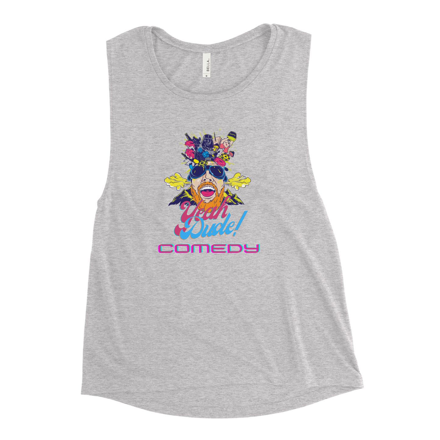 Ladies’ Yeah Dude tank.