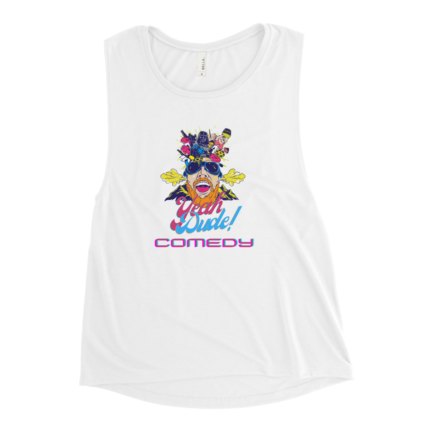 Ladies’ Yeah Dude tank.